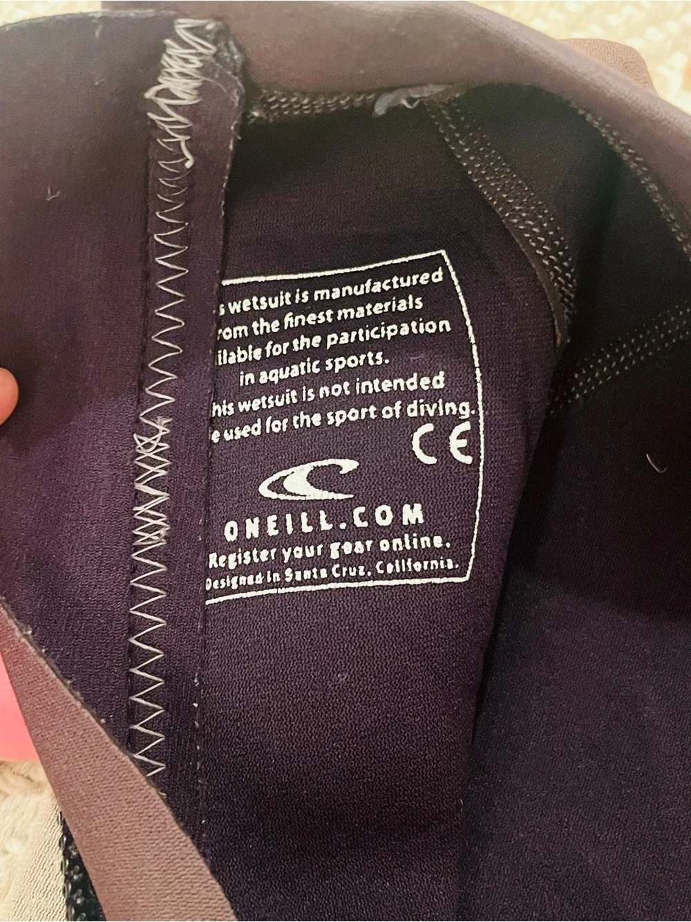 O'Neill Kids Brown and Tan One-Piece Wetsuit